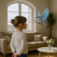 Lade das Bild in den Galerie-Viewer, Bluebird Spirit - handgefertigter Glanzmoment fürs Zuhause