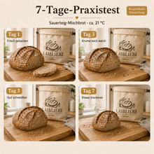 Lade das Bild in den Galerie-Viewer, LaibLiebe – Handgemachter natürlicher Brotbeutel aus Bienenwachs