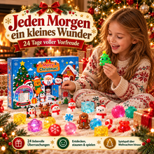 Carica l'immagine nel visualizzatore di Gallery, 24-Tage Squishy-Überraschung Adventskalender 2026 - Nachhaltiger Spielspaß