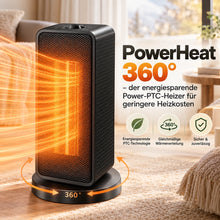Carica l'immagine nel visualizzatore di Gallery, PowerHeat 360° – der energiesparende Power-PTC-Heizer für geringere Heizkosten