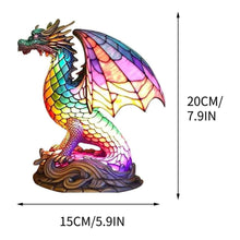 Carica l'immagine nel visualizzatore di Gallery, LeuchtDrache - lampada fatta a mano che fa brillare i cuori
