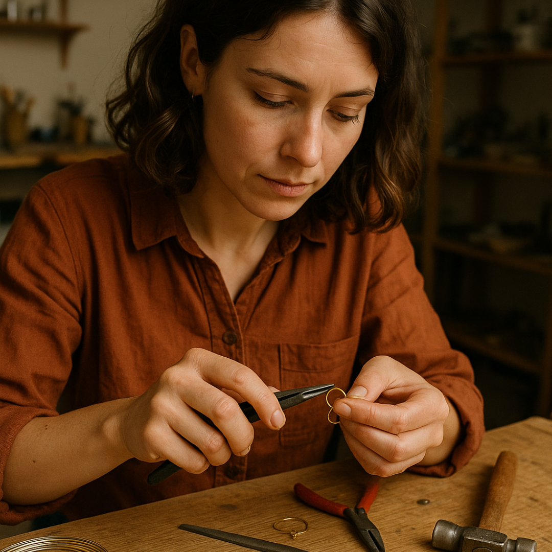 Anello vintage – l'oro del cuore incontra lo splendore dell'argento