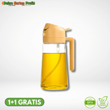 Carica l'immagine nel visualizzatore di Gallery, ÖlMeister - Dispenser olio 2 in 1 - Promozione speciale 1+1 Gratis
