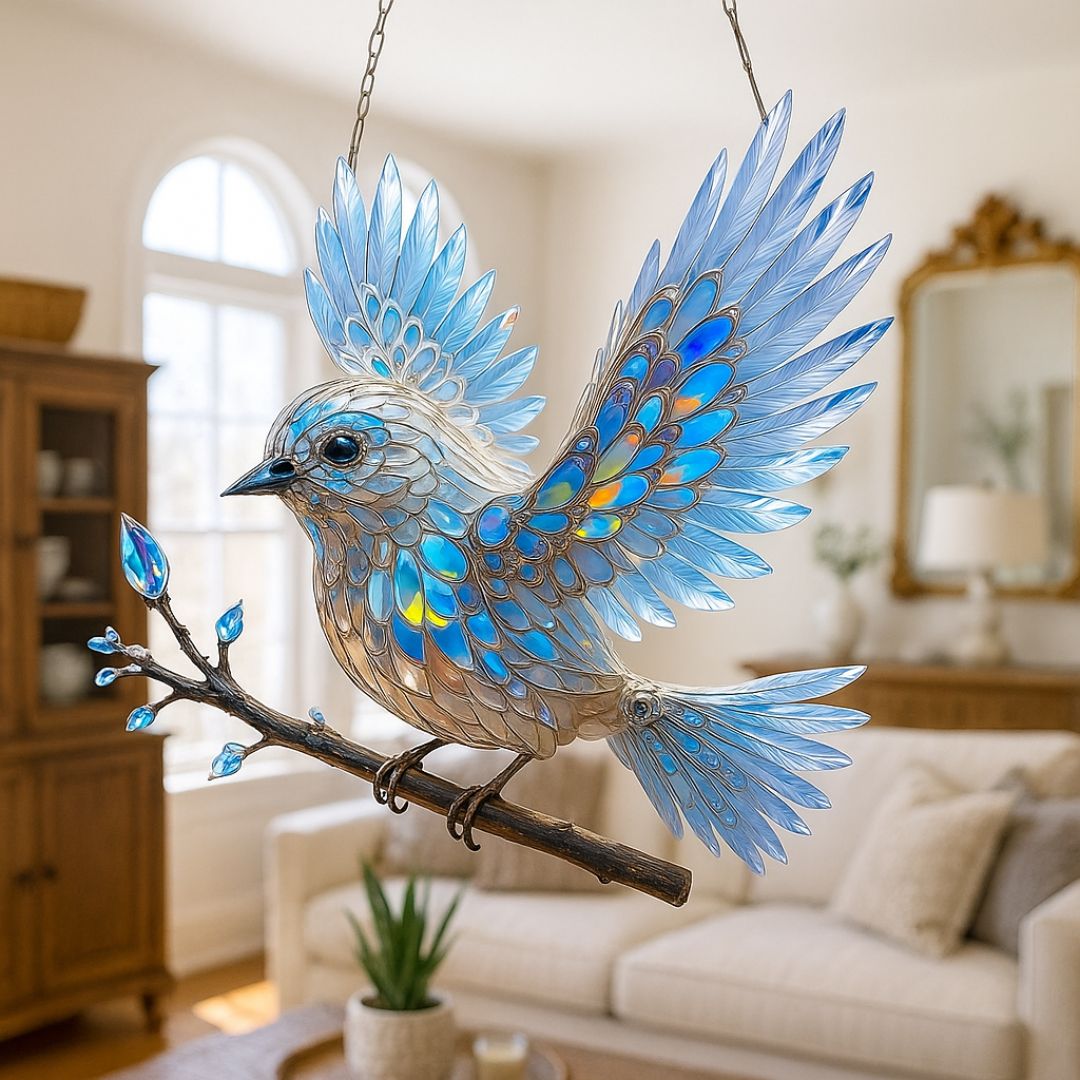 Bluebird Spirit - un tocco di luce fatto a mano per la casa