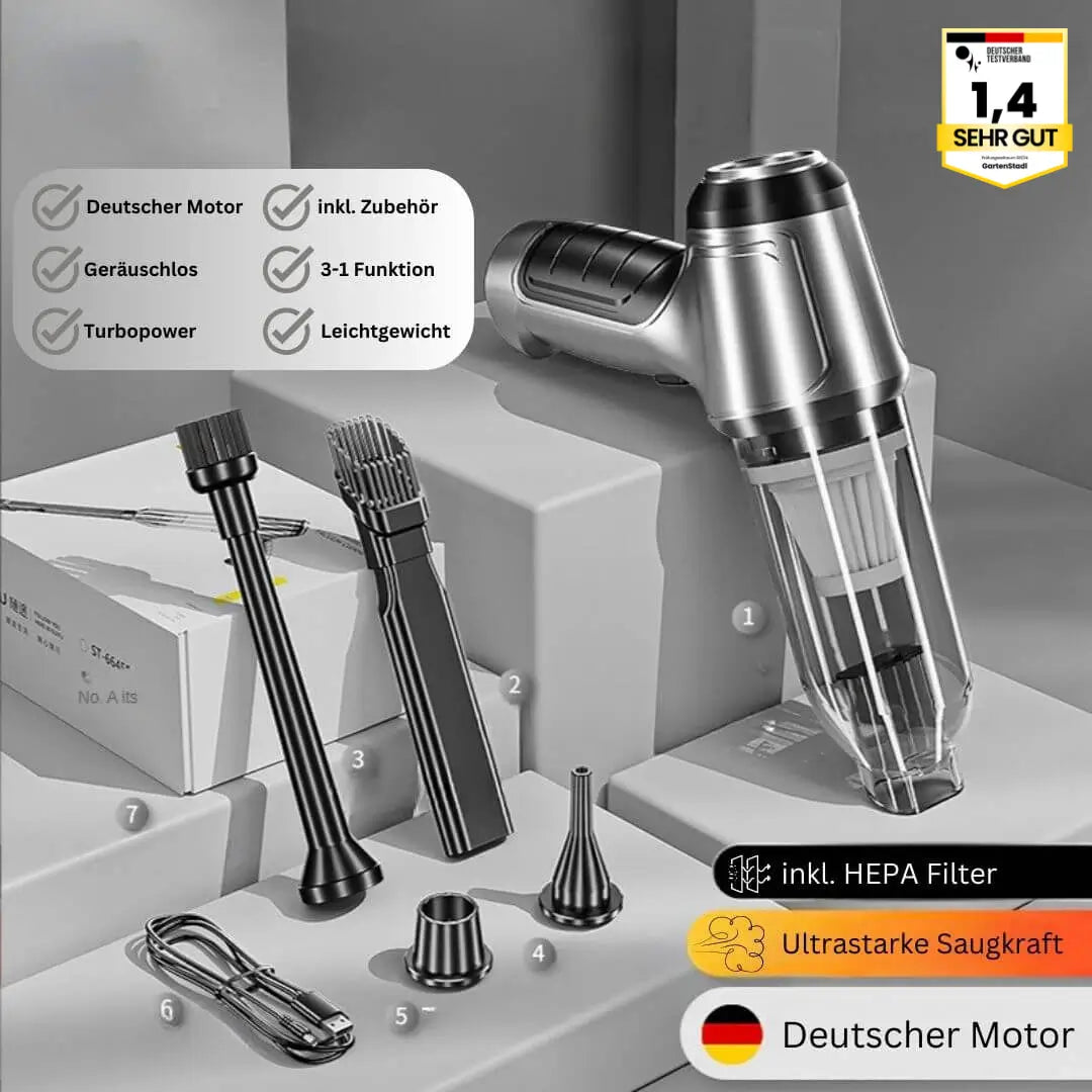 L'aspirapolvere portatile TurboClean - L'originale brevettato