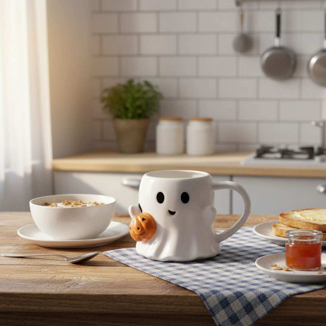 Tazza fantasma di zucca - Dolce fantasma con zucca - perfetta per Halloween