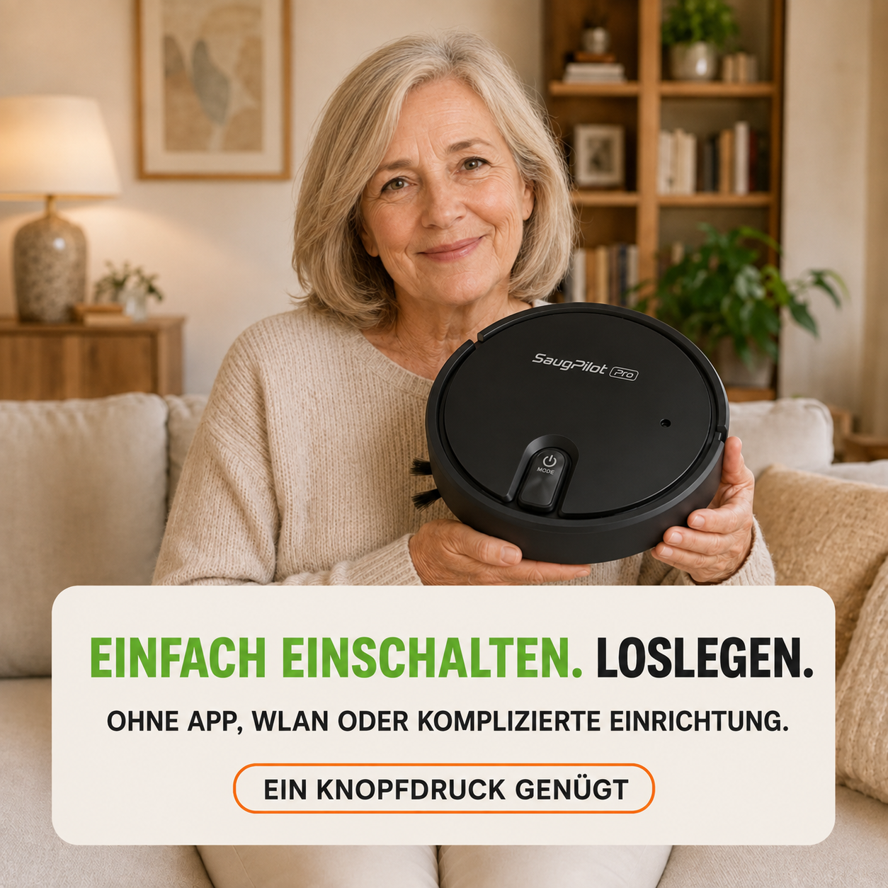 SaugPilot Pro – der kompakte Bodenhelfer für jeden Tag