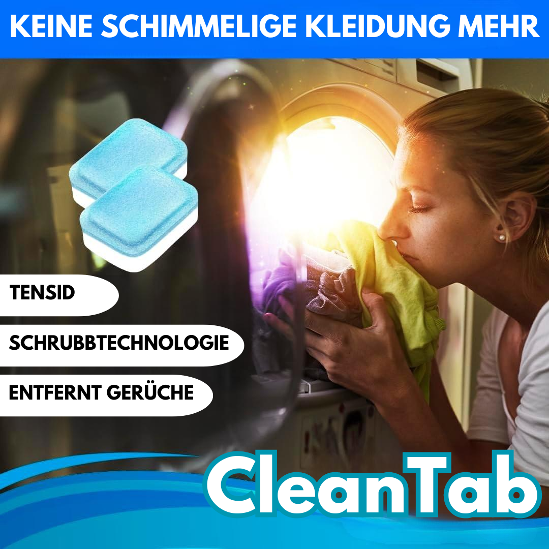 CleanTab - Disinfetta la tua lavatrice senza fatica
