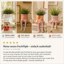 Carica l'immagine nel visualizzatore di Gallery, FrechTopf – der Pflanzentopf mit Persönlichkeit
