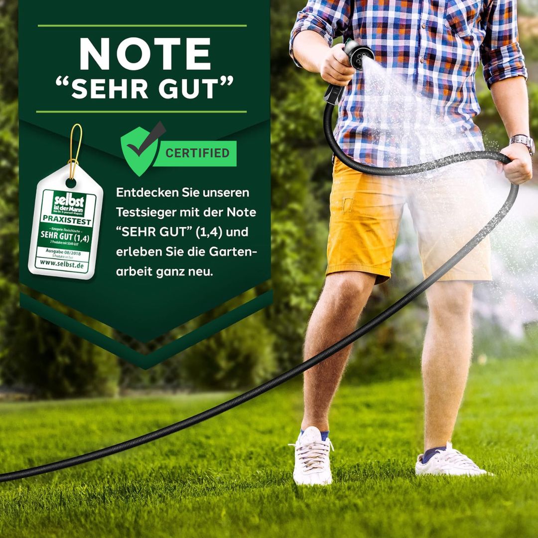 Ultraflex - il tubo da giardino rivoluzionario che non si aggroviglia mai