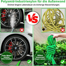 Lade das Bild in den Galerie-Viewer, Powerflex Set - Flexibler Gartenschlauch inkl. 7 Funktionen Hochdruck Brause
