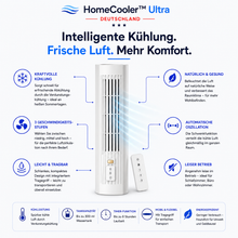 Lade das Bild in den Galerie-Viewer, HomeCooler Ultra - Mobile Klimaanlage – Keine Installation nötig | Kühlt sofort mit einem Druck
