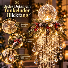 Lade das Bild in den Galerie-Viewer, Kristall-Kaskade Winterglanz - LED-Weihnachtslicht für deinen leeren Sommer-Haken
