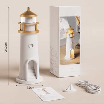 Magische Leuchtturm‑Lampe