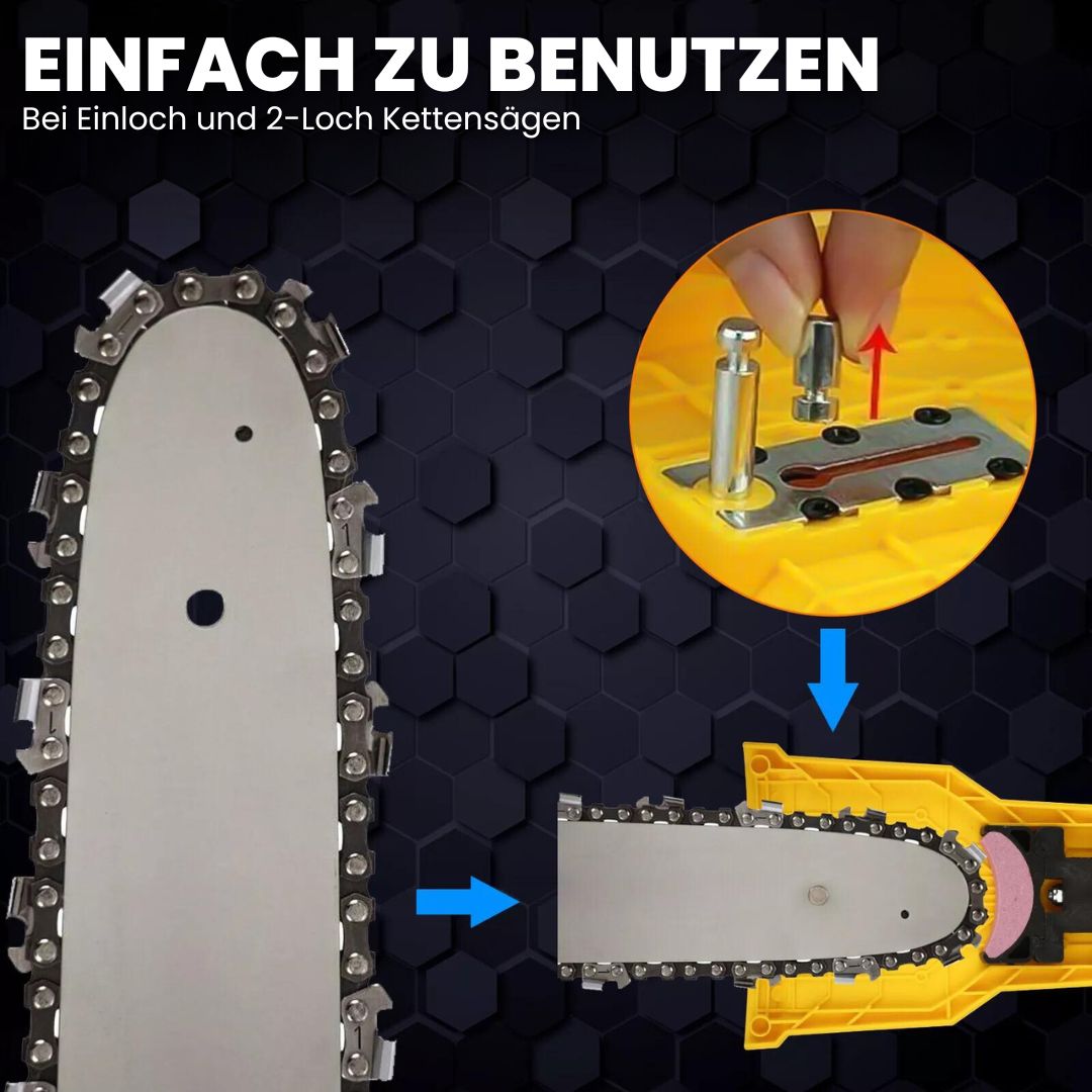 UltraSaw - l'originale - Affilacatene universale per ogni motosega