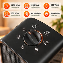 Carica l'immagine nel visualizzatore di Gallery, PowerHeat 360° – der energiesparende Power-PTC-Heizer für geringere Heizkosten
