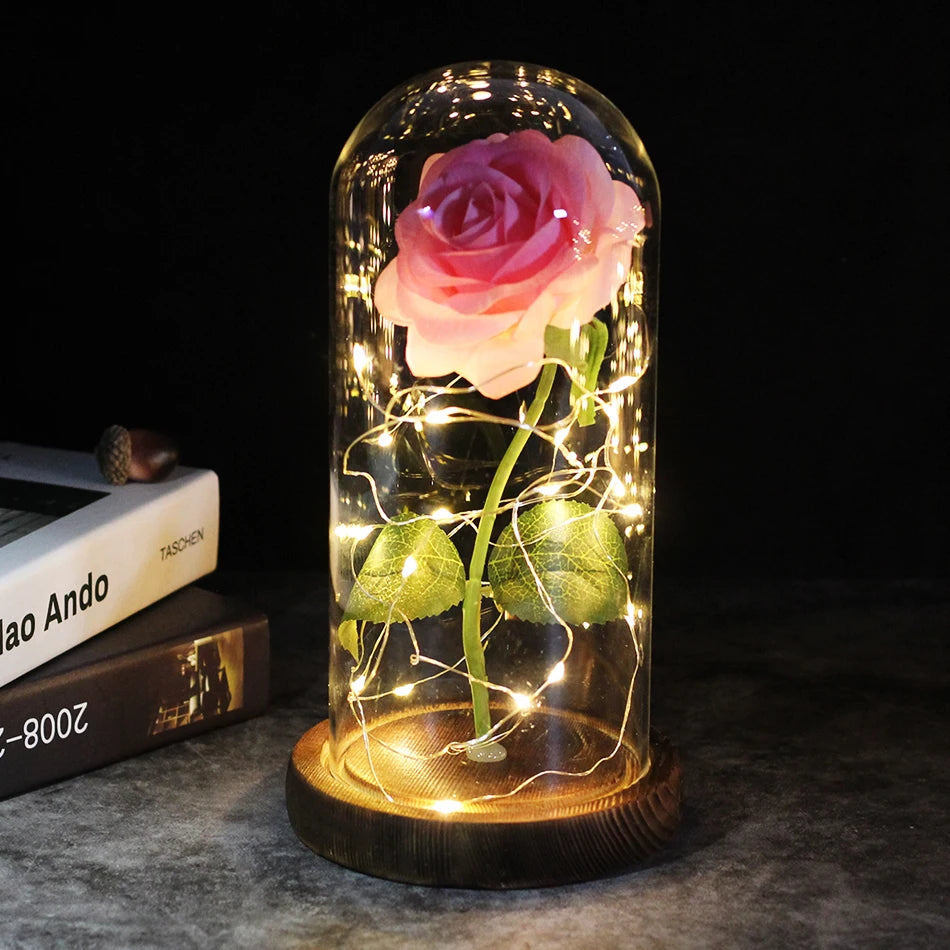 Rosa Eterna - un regalo che non smette mai di brillare - Rosa Viola