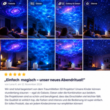 Carica l'immagine nel visualizzatore di Gallery, TraumWelten 5D – Galaxie- &amp; Ozeanprojektor
