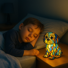 Lade das Bild in den Galerie-Viewer, Leuchthund - Die handgefertigte Lampe, die Herzen erstrahlen lässt
