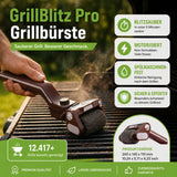 Spazzola per Barbecue GrillBlitz Pro